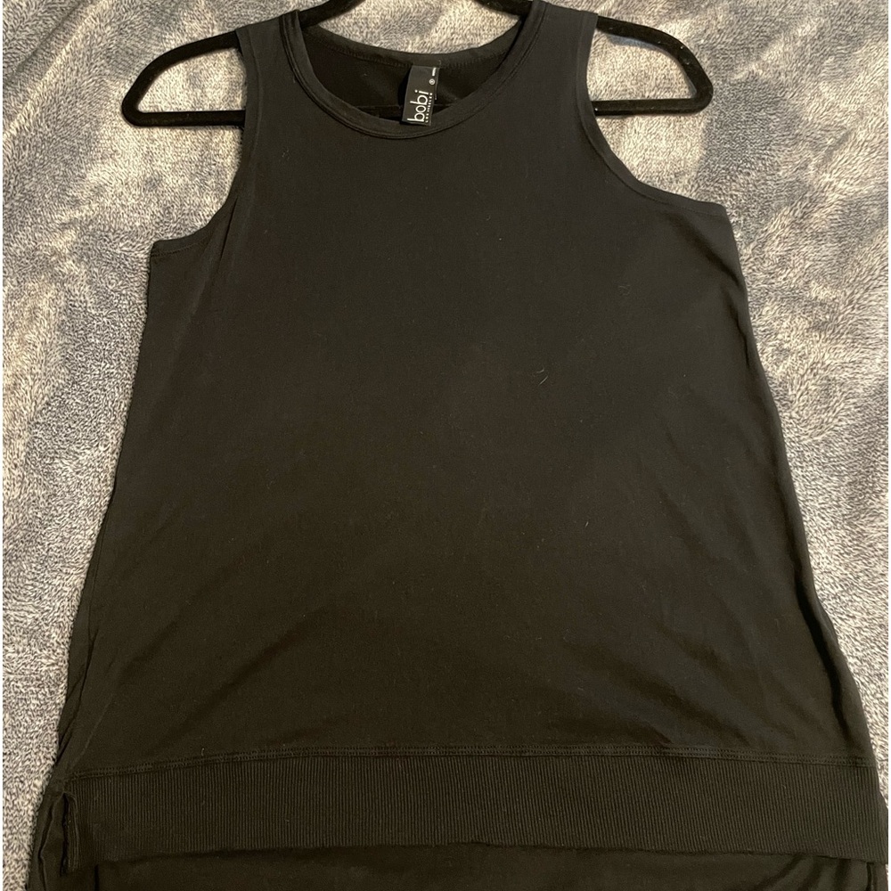 NWT-BOBI LOS ANGELES basic high low tunic tank top Size S